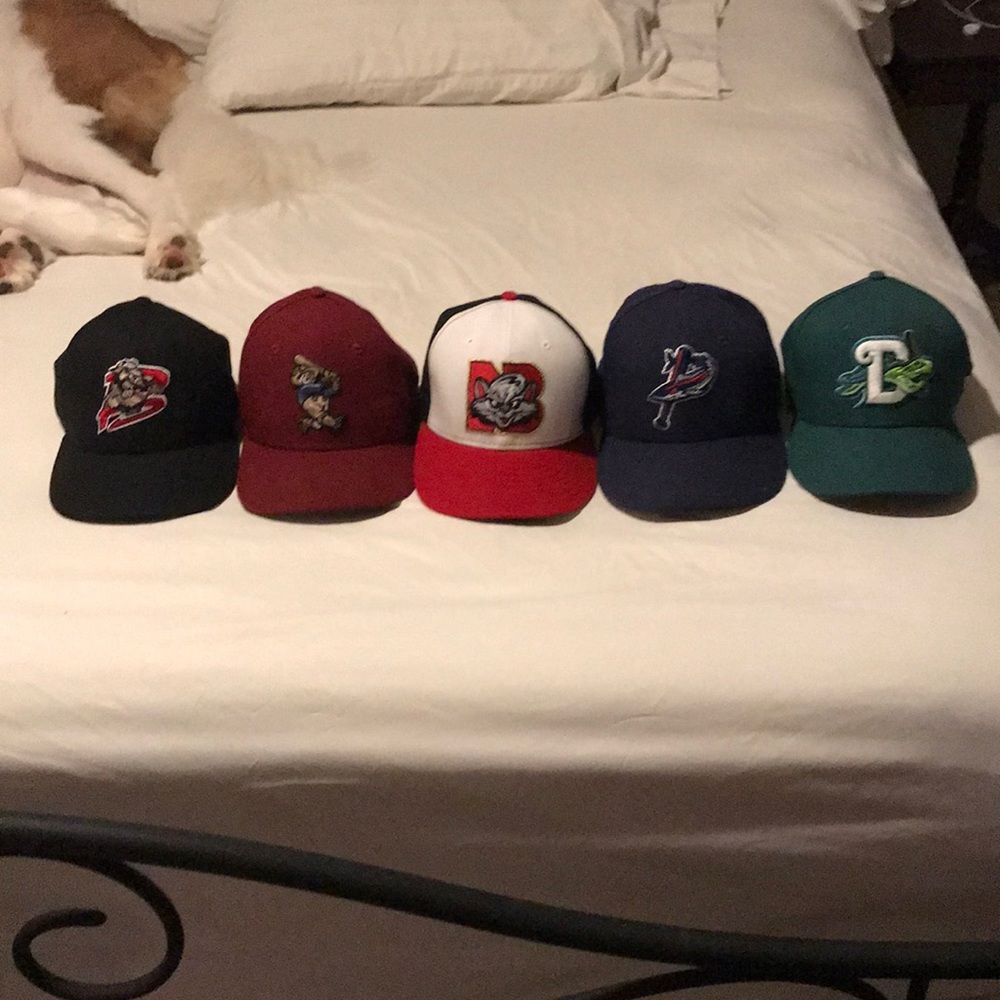 5 Minor League New Era Fitteds